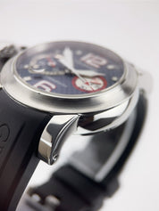 Graham Chronofighter Steel Blue Dial 46mm Automatic Mens' Watch 2REAS.U01A.L9