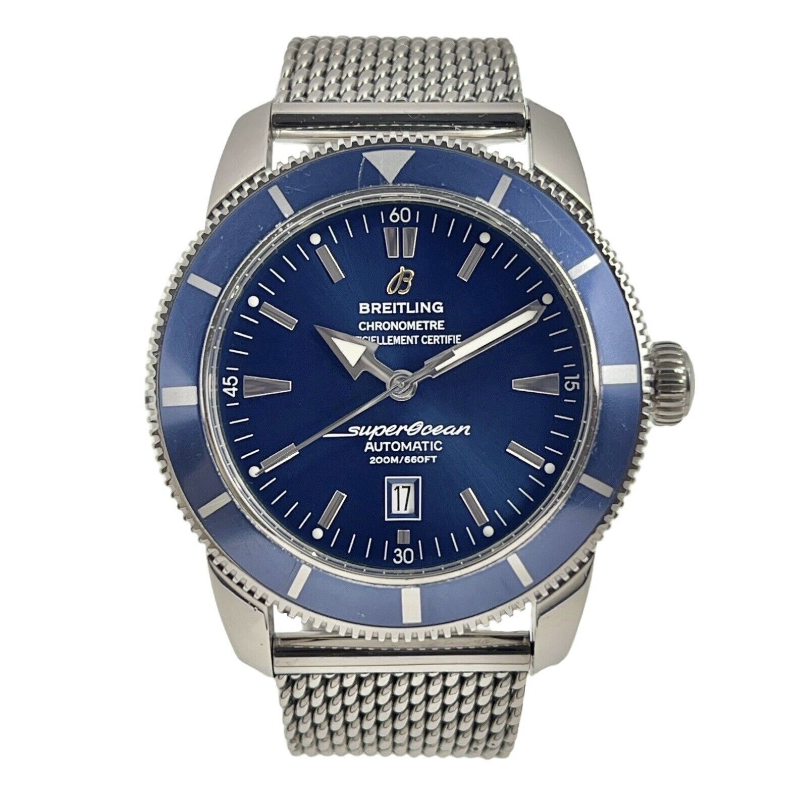 Breitling Superocean Heritage 46 Steel Blue 46mm Automatic Men’s Watch