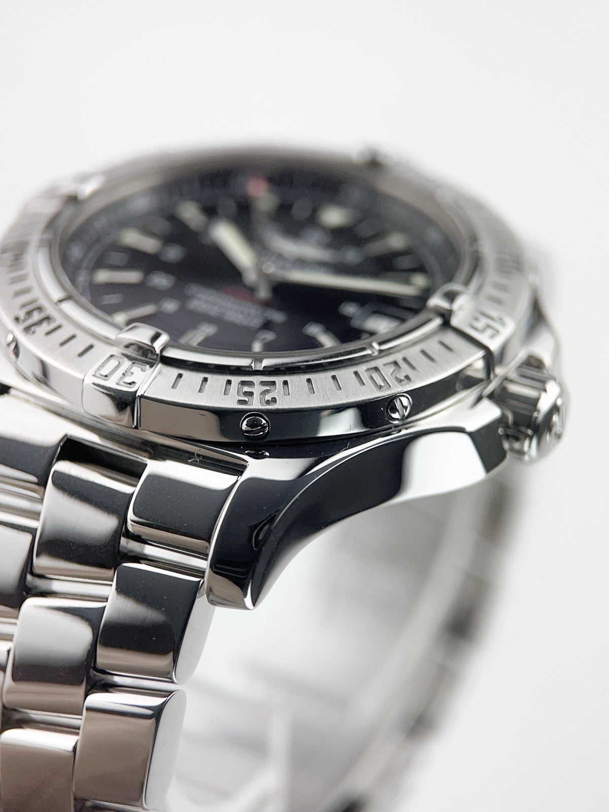 Breitling Colt Stainless Steel Black Dial 41mm Automatic Mens Watch A17380