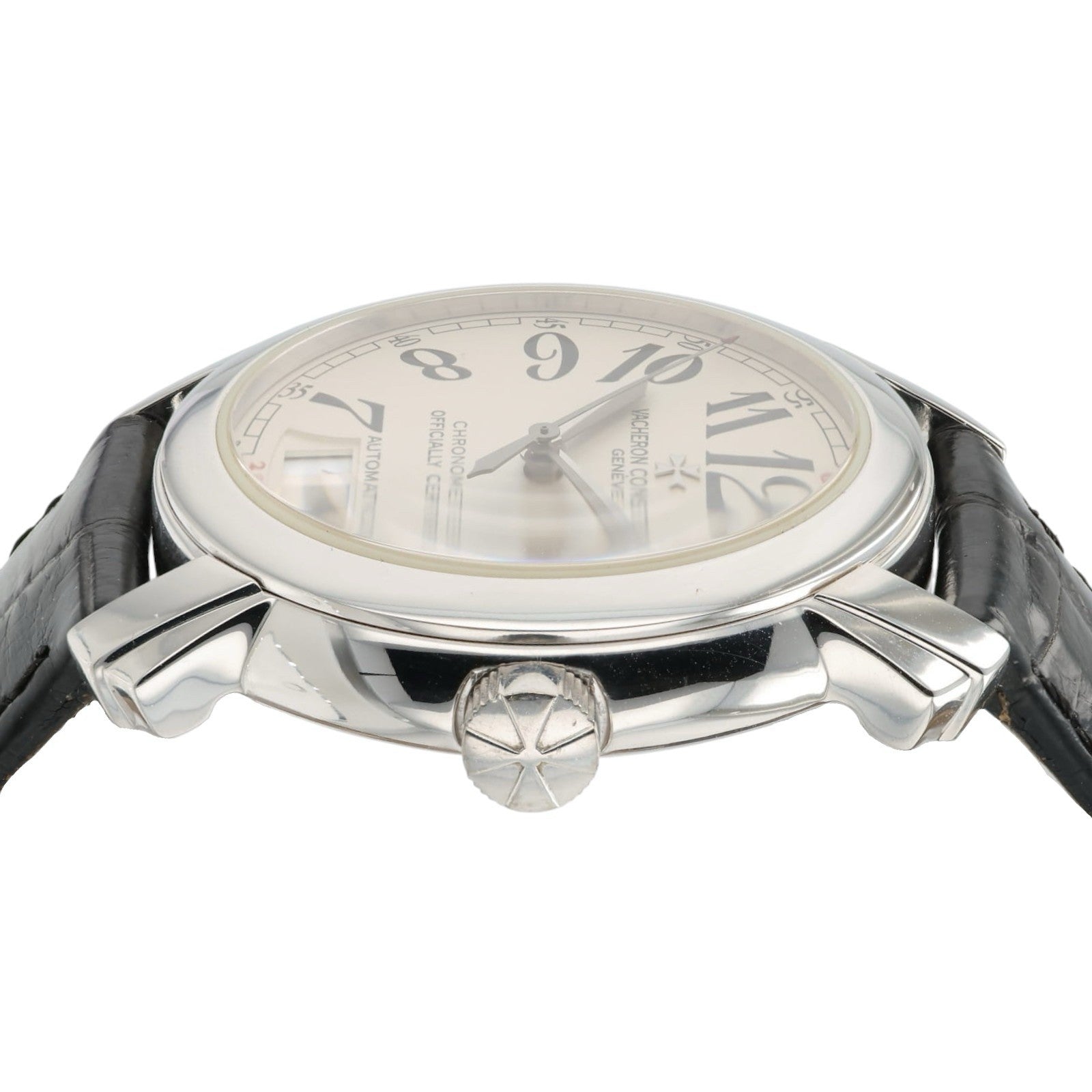 Vacheron Constantine Malte Silver Dial 18k White Gold 38mm Automatic Men’s 42015