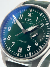 IWC Big Pilot Stainless Steel Green Dial 46.2mm Automatic Men’s Watch IW501015