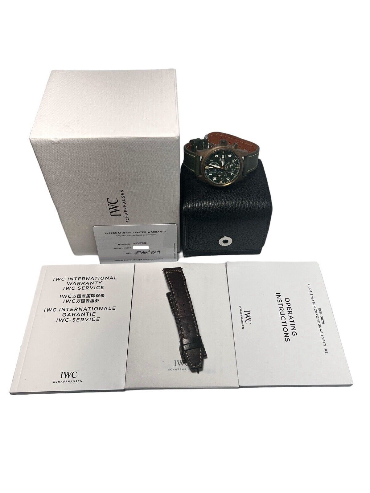 IWC Spitfire Chronograph Bronze Green 41mm Automaitc Men’s Watch IW387902