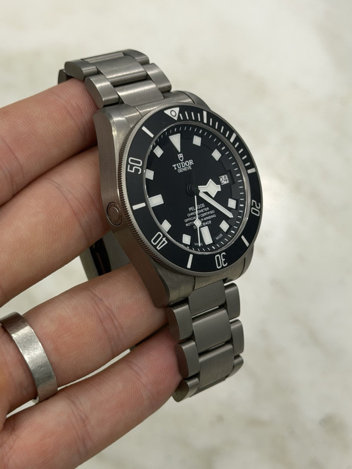 Tudor Pelagos Titanium Black Dial 42mm Automatic Men's Watch 25600TN