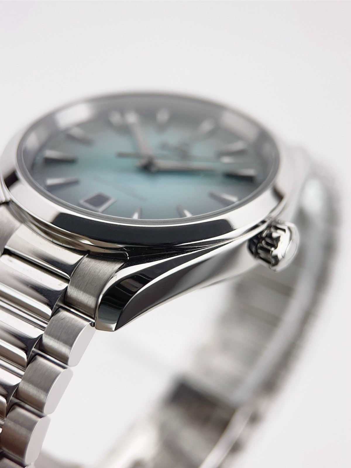 Omega Seamaster Steel Turquoise Dial 38mm Automatic Men's 220.10.38.20.03.005