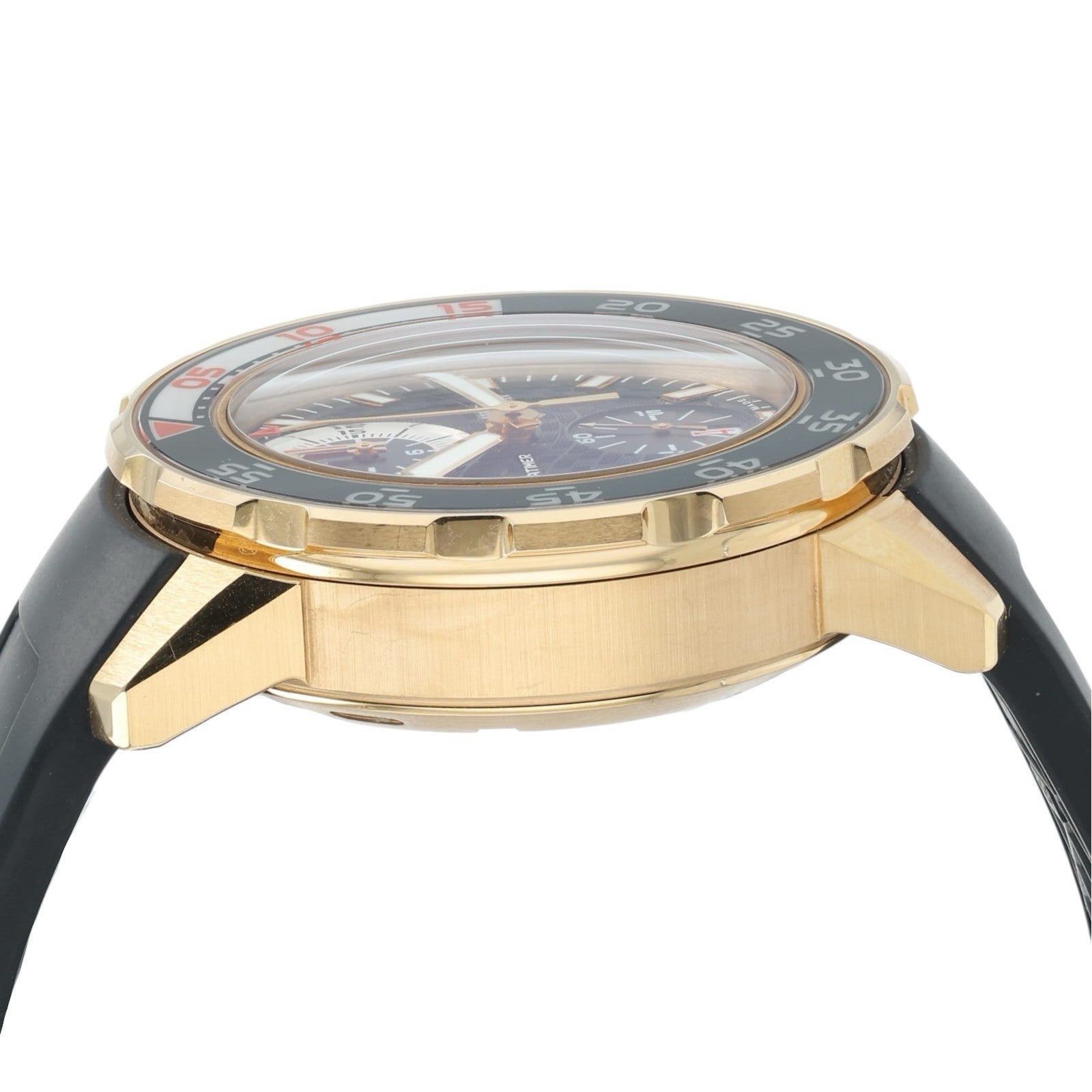 IWC Aquatimer 18k Rose Gold Black Dial 44mm Automatic Men's Watch IW376903