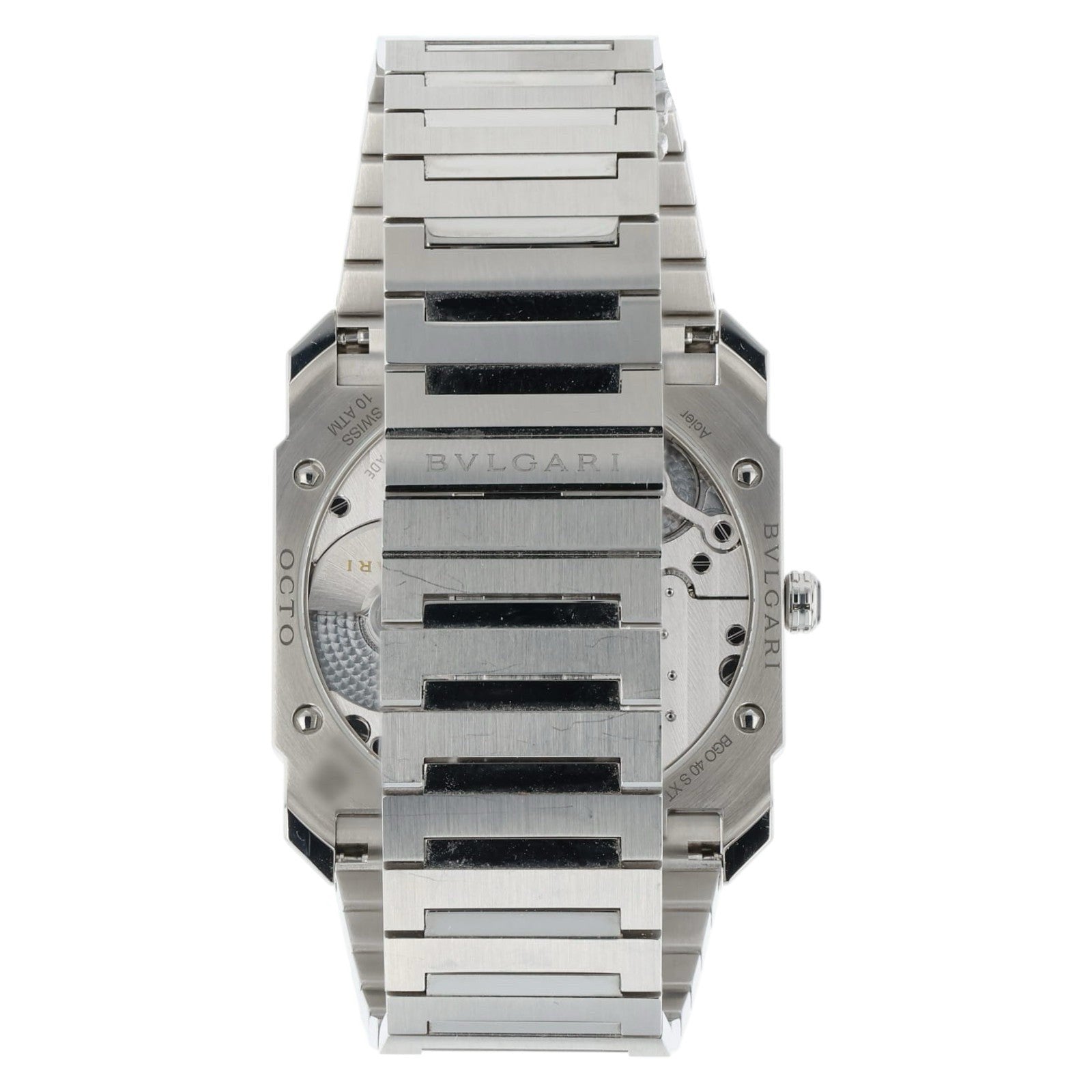 Bvlgari Octo Finissemo Salmon Dial Stainless Steel 40mm Automatic Mens 103856