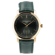 Vacheron Constantin Traditionnelle Green Dial 18k Rose Gold 38mm Manual Wind
