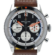 Breitling Classic Avi Stainless Steel Black Dial 42mm Automatic Men’s Y23380