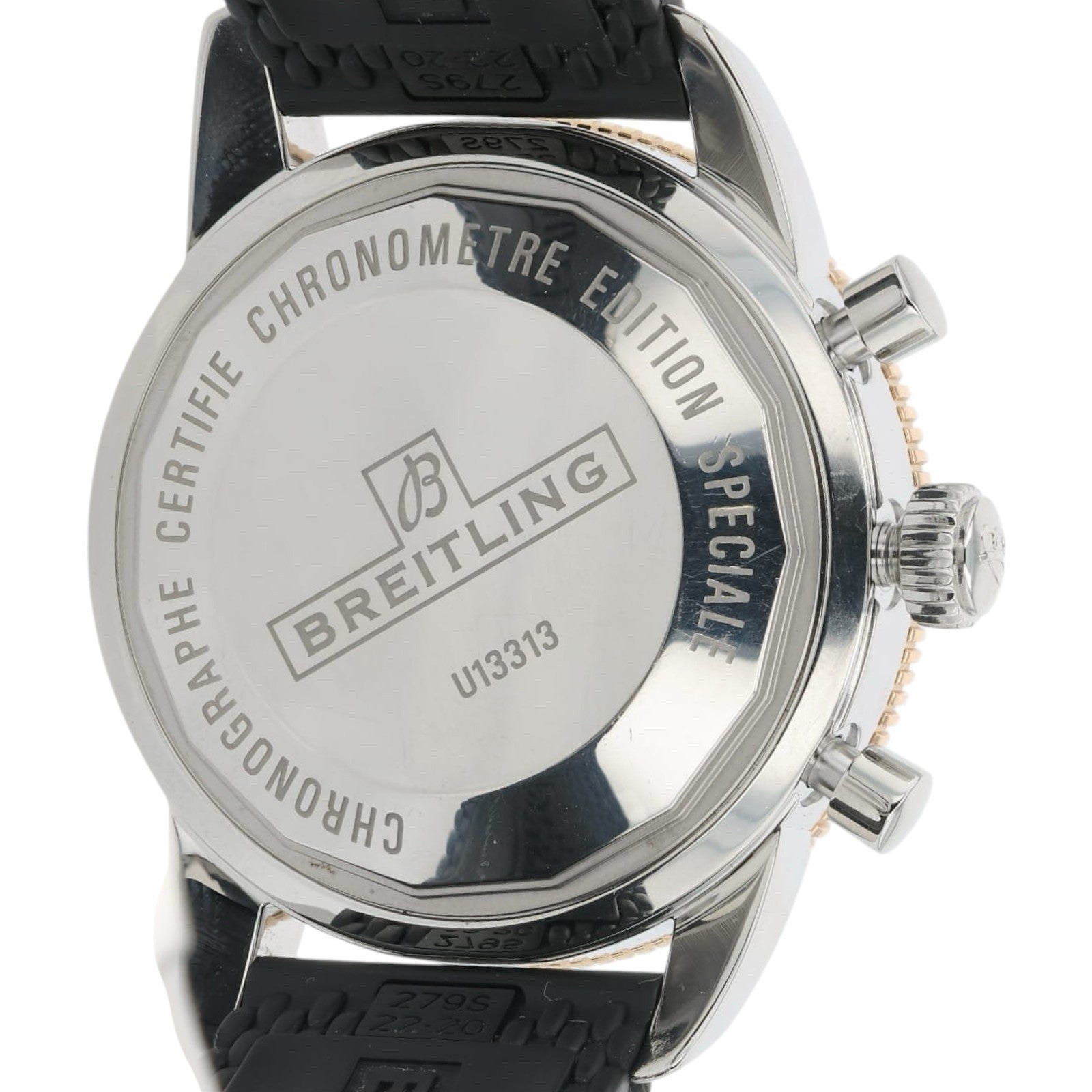Breitling SuperOcean Heritage Black Dial Gold & Steel 44mm Auto Watch U13313