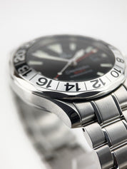 Omega Seamaster GMT Stainless Steel Black Dial Automatic Men's Watch 2536.50.00