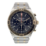 Breitling Chronomat Gold & Steel Grey Dial 42mm Automatic Mens Watch UB0134