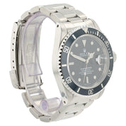 Rolex Submariner Black Dial Stainless Steel 40mm Automatic Mens Watch 16610