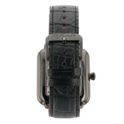 H Moser & Cie Swiss Alp Steel Blue Dial 38x44mm Manual Wind Mens Watch 5324-0201