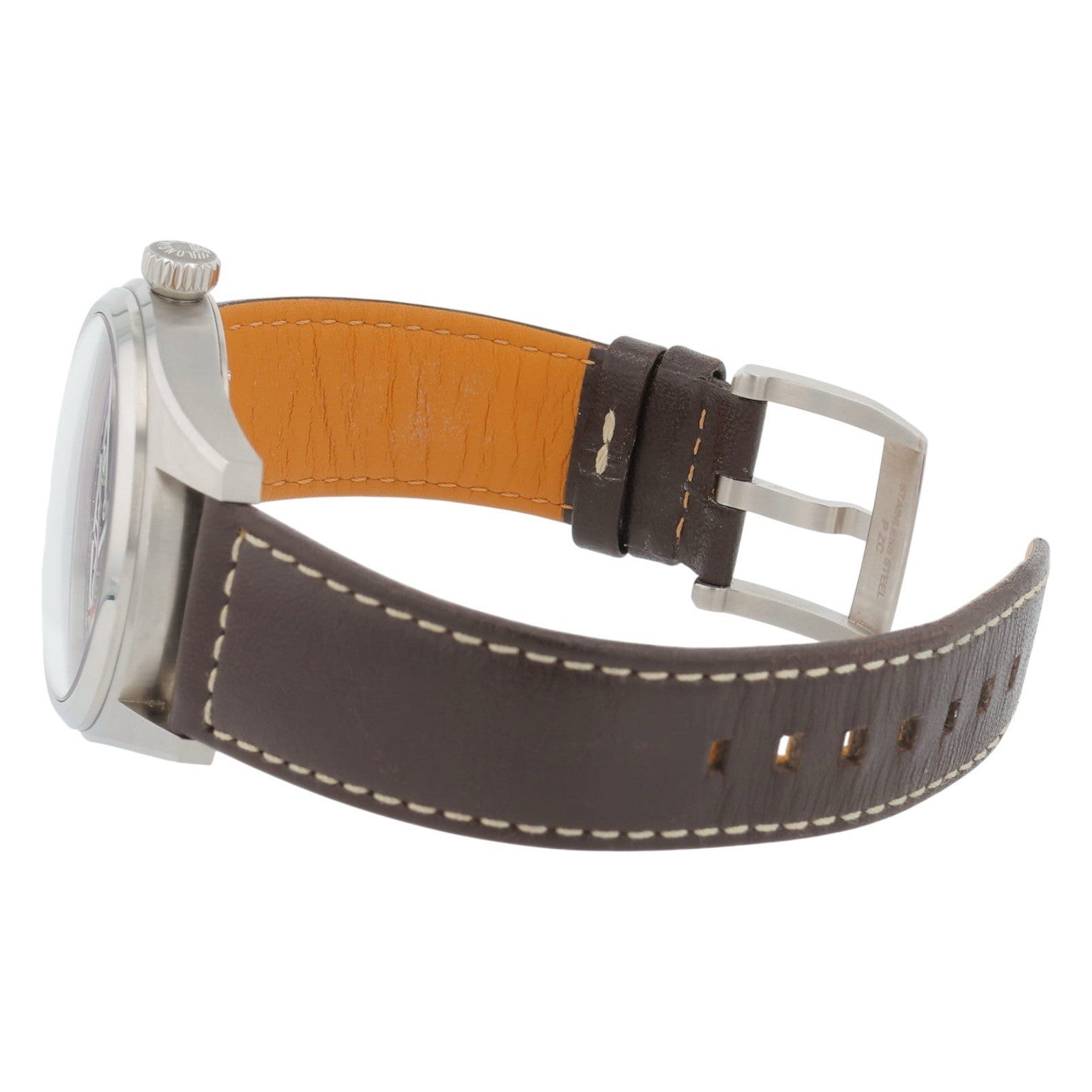 Longines Spirit Stainless Steel Black Dial 42mm Automatic Mens Watch L38114530