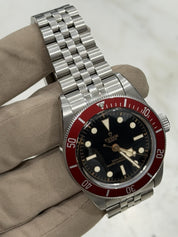 Tudor Black Bay Men's Red Bezel Black Dial 41mm Automatic Watch 7941A1A0RU