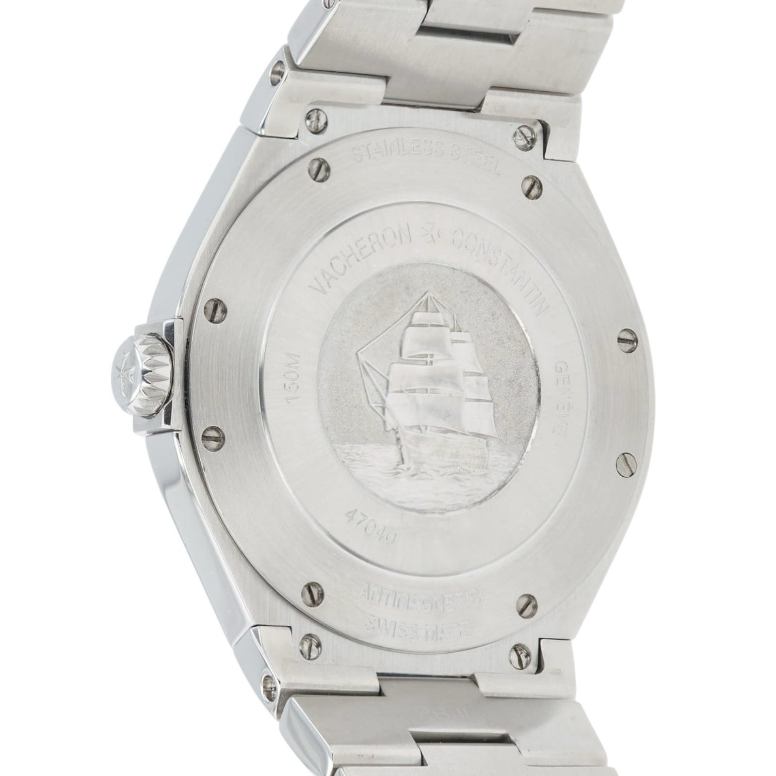 Vacheron Constantin Overseas Black Dial Stainless Steel 42mm Automatic 47040