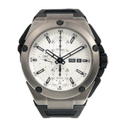 IWC Ingenieur Chrono Titanium Silver Dial 45mm Automatic Men's Watch IW386501