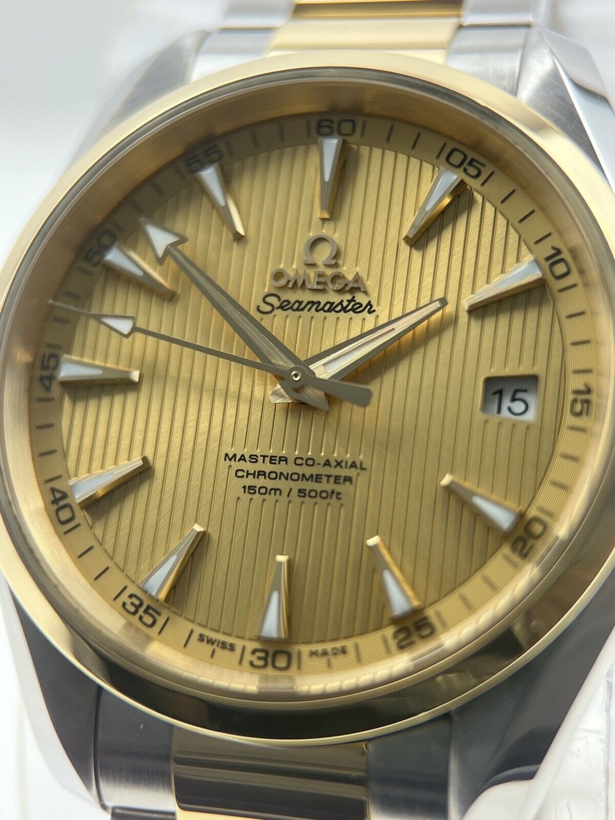 Omega Seamaster Aqua Terra Auto Steel/Gold Men’s Watch 231.20.39.21.08.001