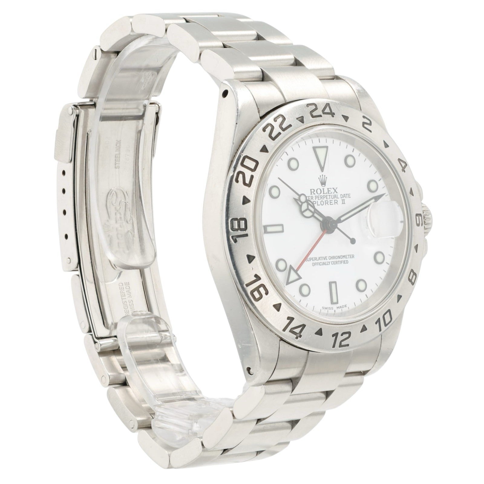 Rolex Explorer II Polar White Dial Stainless Steel 40mm Automatic Men’s 16570