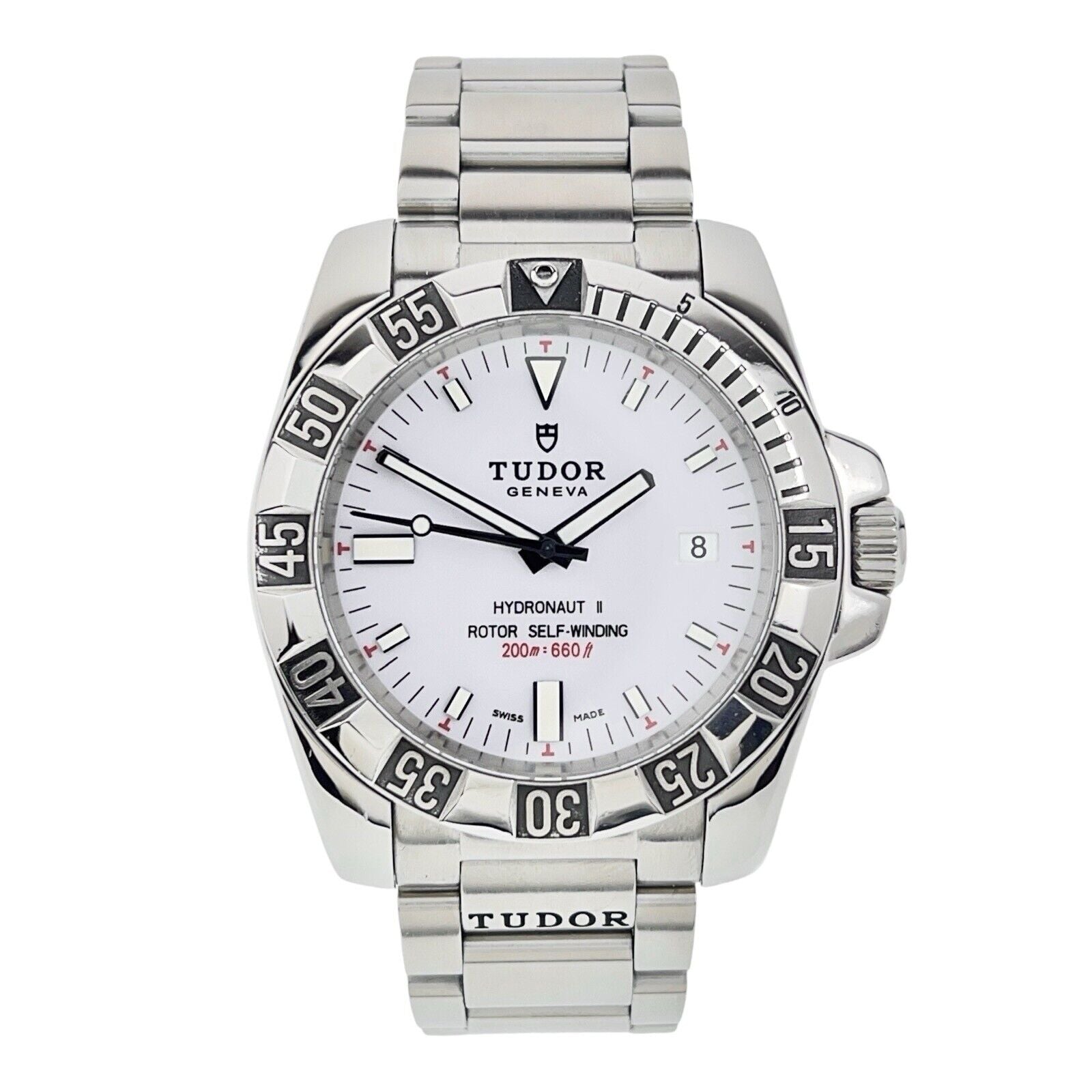 Tudor Hydronaut II Steel White Dial 40mm Automatic Men’s Watch 20040