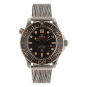 Omega Seamaster Diver 007 Titanium Brown Dial 42mm Automatic 210.90.42.20.01.001