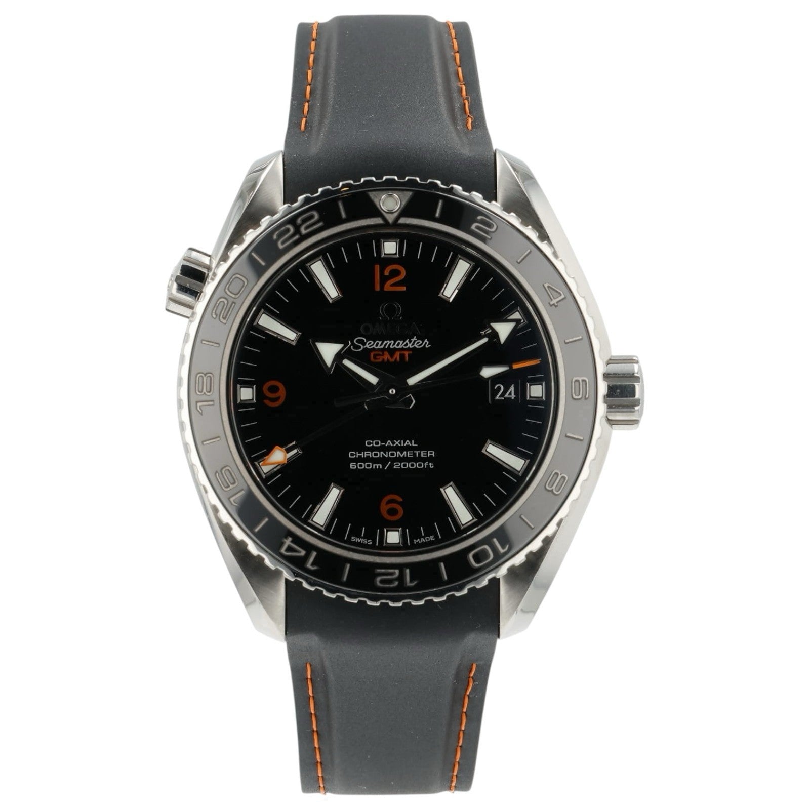 Omega Seamaster GMT Black Dial Steel 43.5mm Automatic Men’s 232.32.44.22.01.002
