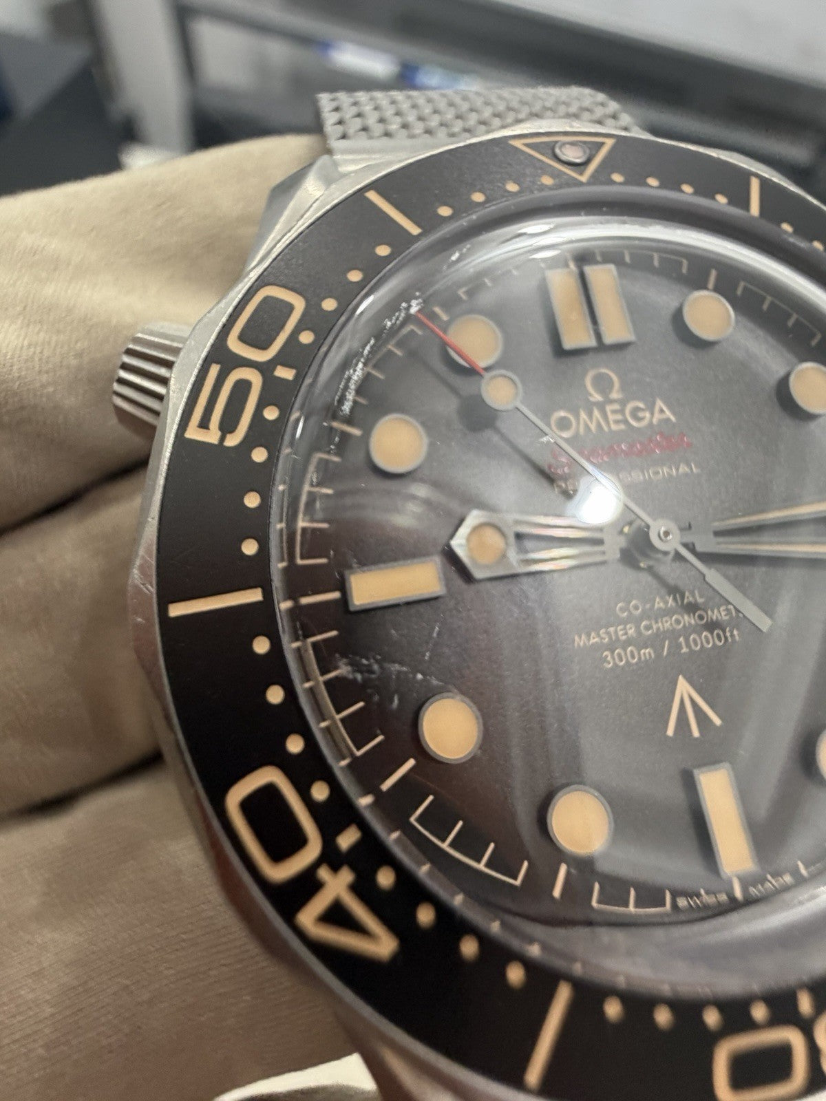 Omega Seamaster No Time to Die Titanium 42mm Automatic 210.90.42.20.01.001