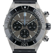 Breitling Chronomat Grey Dial Titanium 44mm Automatic Movement Mens Watch EB0136