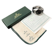 Rolex Explorer Black Dial Stainless Steel 36mm Automatic Movement Men’s 6610