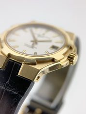 Vacheron Constantin Overseas 18k Yellow Gold White Dial 37mm Auto Watch 42042