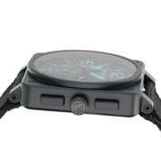 Bell & Ross Chronograph Stainless Steel Black Dial 46mm Automatic Watch BR01-94