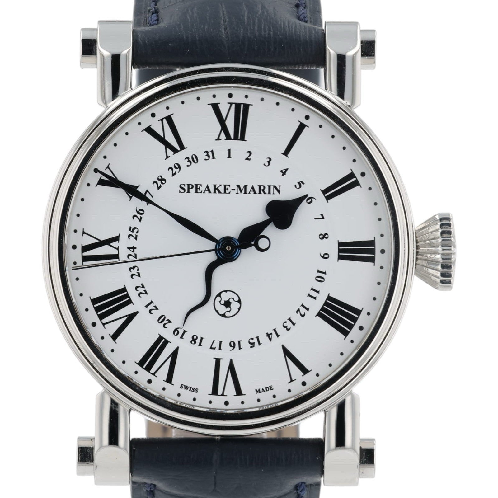Speake-Marin Serpent Calendar White Dial Steel 38mm Automatic The Piccadilly