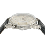 Gruen Chrono-Timer Silver Dial Stainless Steel 33mm Manual Wind Men’s Watch