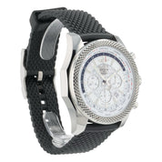Breitling Bentley White Dial Stainless Steel 49mm Automatic Men’s Watch AB0521