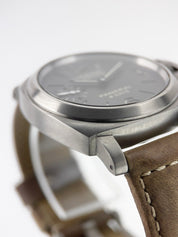 Panerai Luminor Marina 8 Days Titanium Brown Dial 44mm Manual Wind Mens PAM00564