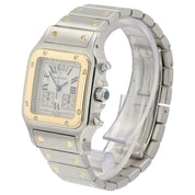 Cartier Santos Galbee Gold & Steel White Dial 29mm Quartz Men’s Watch 2425