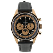 Zenith Chronomaster Black Dial 18k Rose Gold 38mm Automatic Men’s 18.3400.3610
