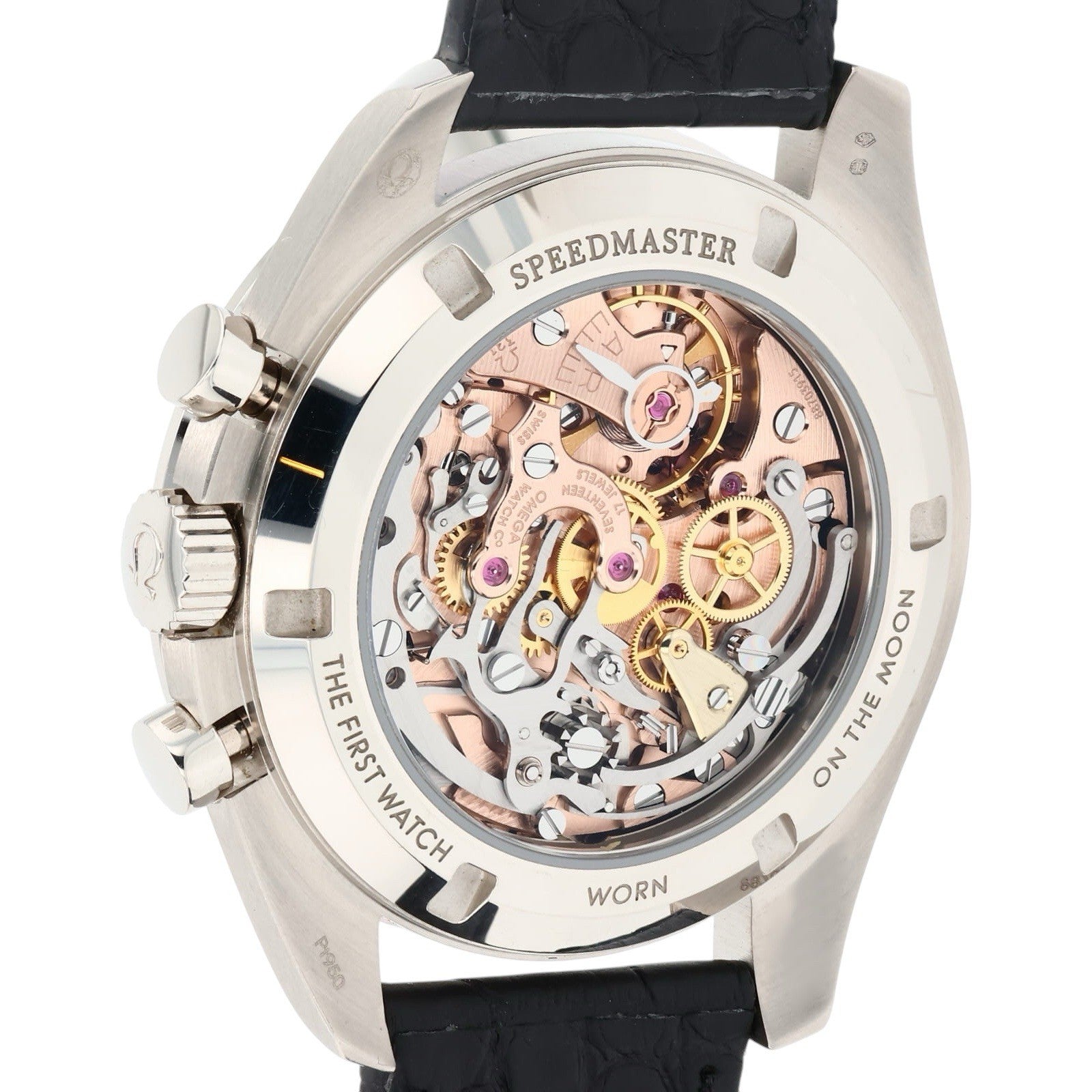 Omega Speedmaster Black & Meteorite Dial 42mm Platinum Men's 311.93.42.30.99.001