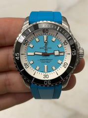 2026 NEW Breitling Superocean Auto 44 Turquoise Dial Men's Watch A17376211L2S2
