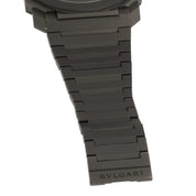 Bulgari Octo Finissimo Titanium Grey Dial 42mm Automatic Mens BGO 42 TXT CHGMT
