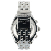 Breitling Chronomat Stainless Steel White Dial 44mm Automatic Mens A44355