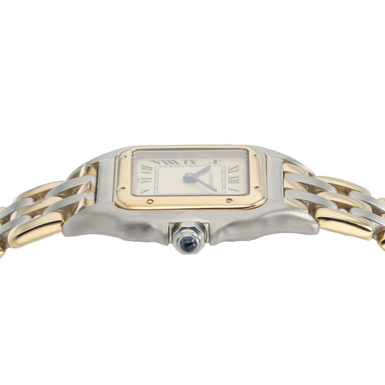 Cartier Panthere Two-Tone Silver Dial Stainless Steel & Gold 22mm Watch 6692