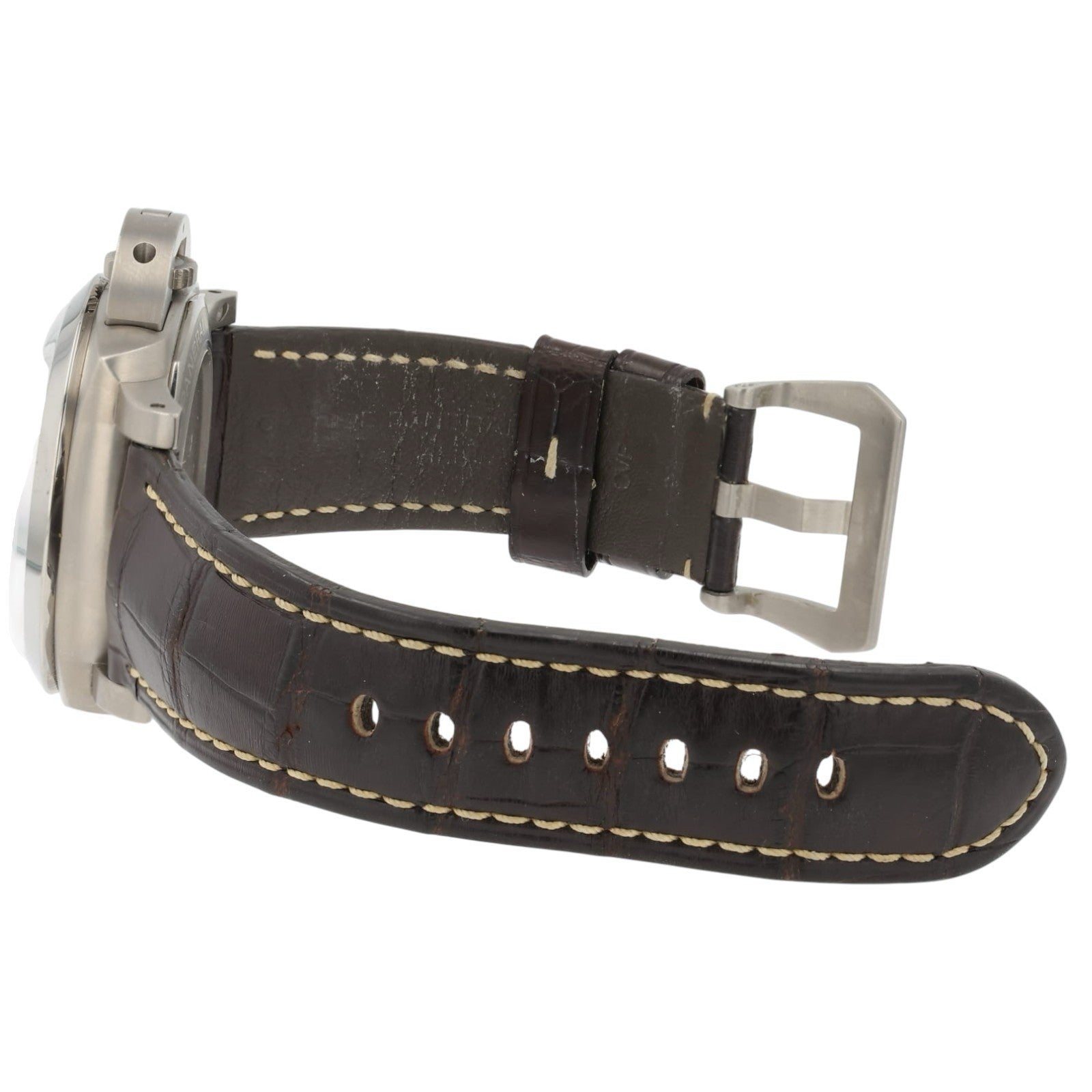 Panerai Luminor GMT Brown Dial Titanium 47mm Manual Wind Men’s Watch PAM00656
