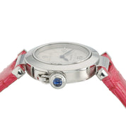 2026 SERVICE Cartier Pasha Silver Dial Steel 27mm Quartz Women’s WSPA001
