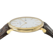 Vacheron Constantin White Dial 18k Yellow Gold 32mm Automatic Men’s Watch 48002