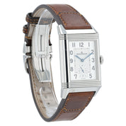 Jaeger-LeCoultre Reverso Silver & Black Dial Steel 28mm Manual Wind Q3848422