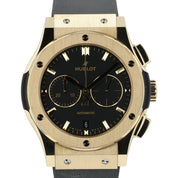 Hublot Classic Fusion Black Dial 18k Yellow Gold 42mm Auto Watch 541.VX.1130.RX