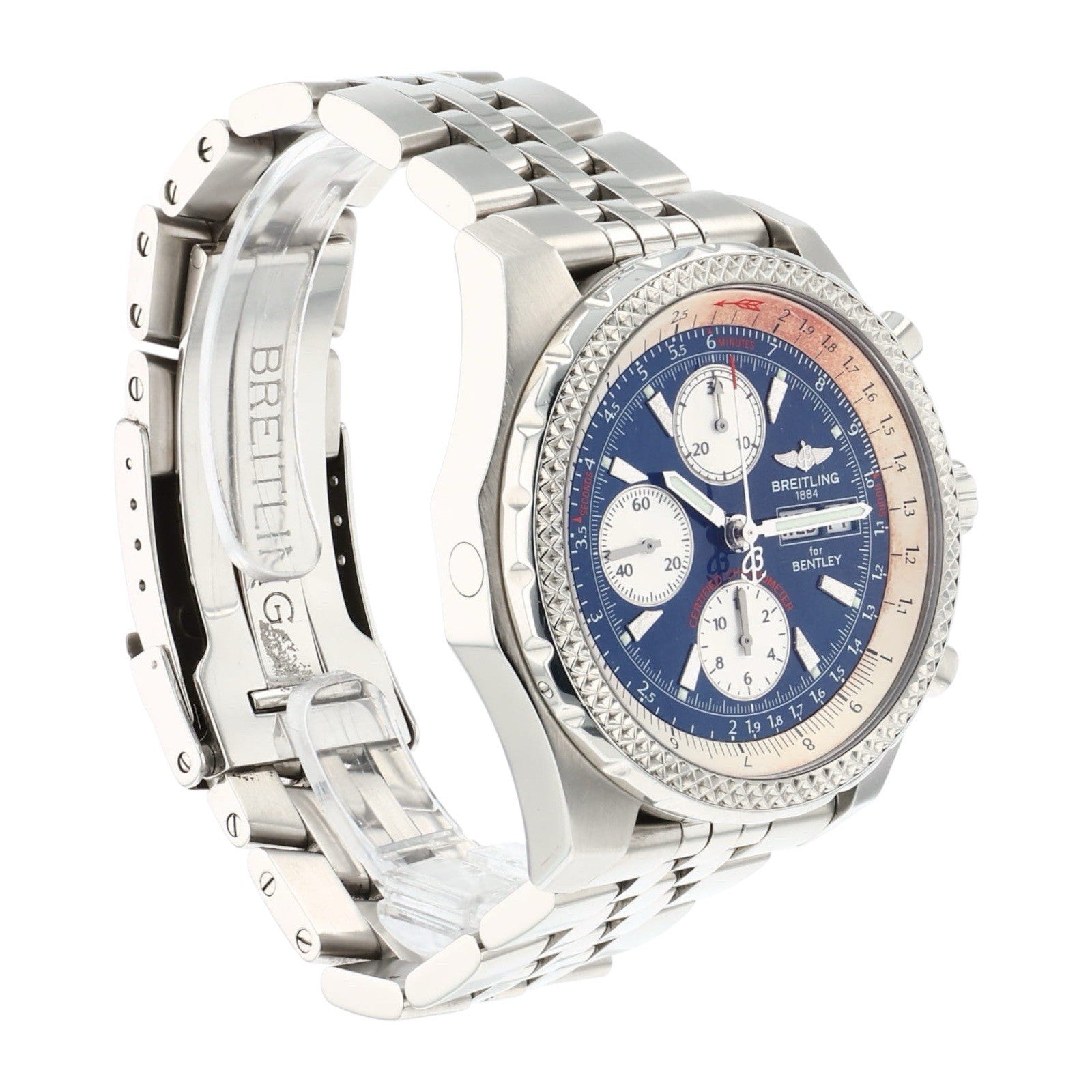 Breitling Bentley GT Stainless Steel Blue Dial 45mm Automatic Men’s Watch A13363