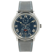 Ulysse Nardin Marine Chronometer Blue Dial Steel 38mm Automatic Mens 263-22