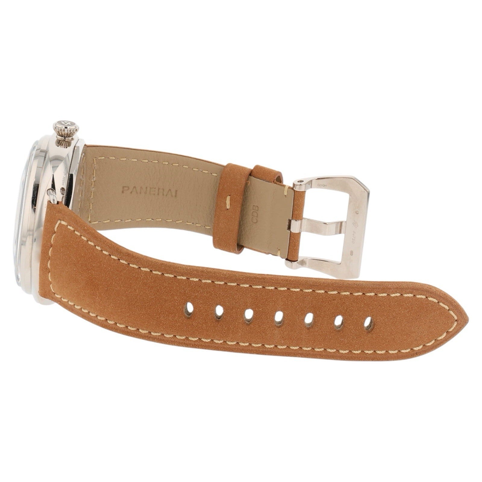 Panerai Radiomir Oro Bianco 18k White Gold Brown Dial 47mm Manual Wind PAM00376